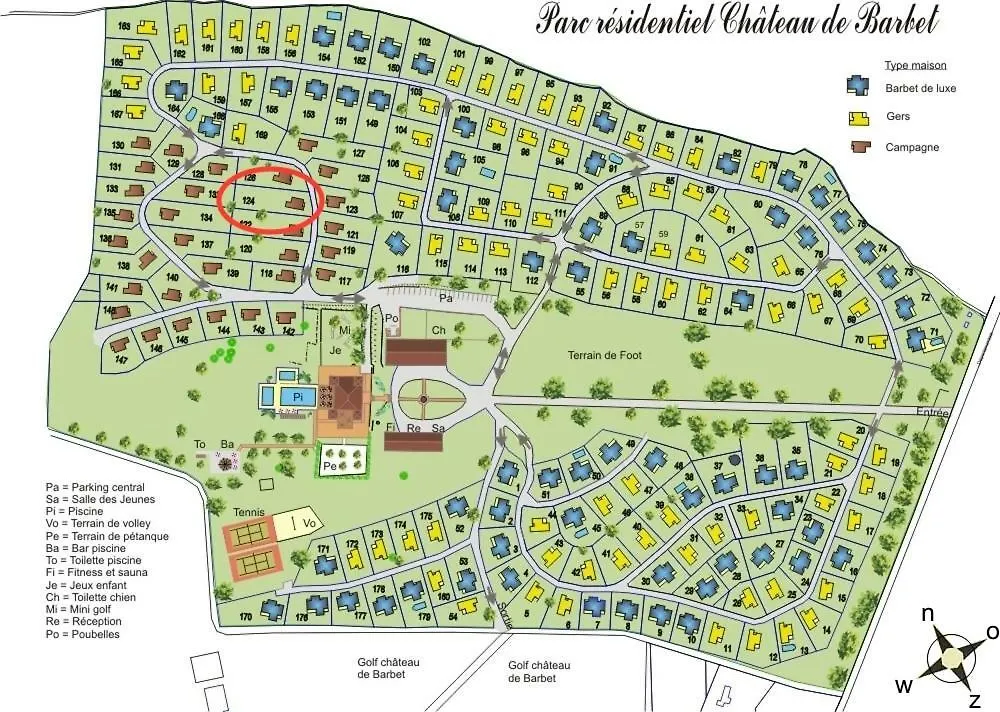 Lombez Chateau De Barbet 124 0*,  צרפת